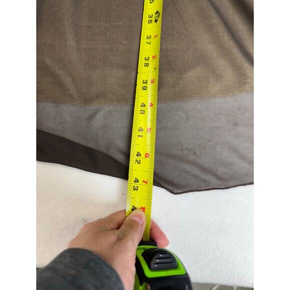 Connected Apparel Ruched Knee Length Mesh‎ Overlay Dress Goth Y2K 6P - Picture 15 of 15